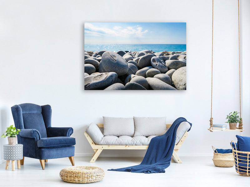 canvas-print-beach-stones