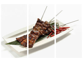 3-piece-canvas-print-asian-kebab