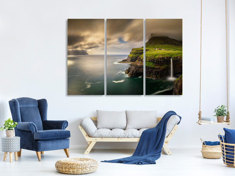 3-piece-canvas-print-gasadalur-and-mykines