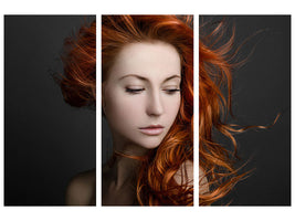 3-piece-canvas-print-red-hair