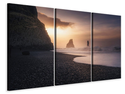 3-piece-canvas-print-reynisfjara-sunrise