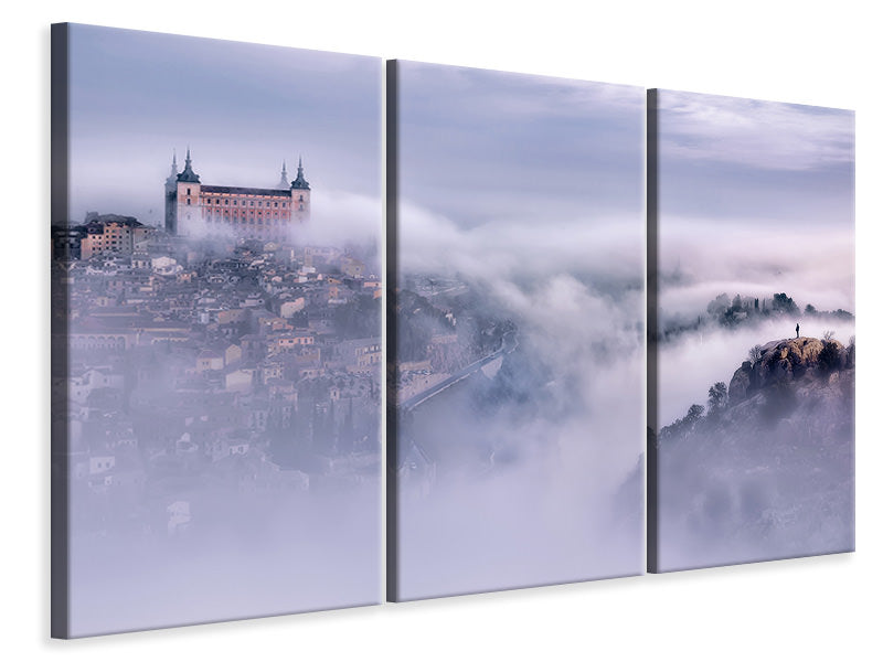 3-piece-canvas-print-toledo-city-foggy-morning