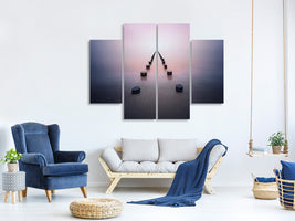 4-piece-canvas-print-alone-in-the-silence