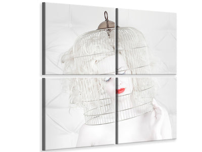 4-piece-canvas-print-birdcage-love