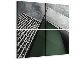 4-piece-canvas-print-green-panel