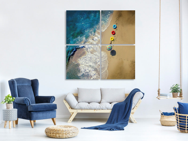 4-piece-canvas-print-hi-summer