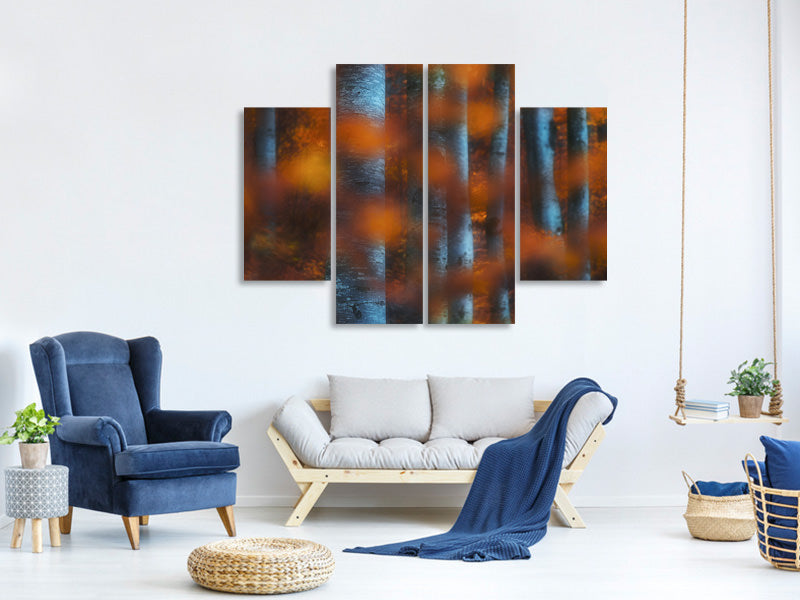 4-piece-canvas-print-hidden-forest