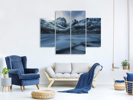 4-piece-canvas-print-ice-craking