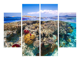 4-piece-canvas-print-mayotte-the-reef