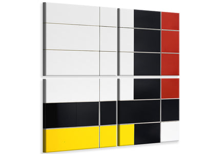 4-piece-canvas-print-mondriaan-facade