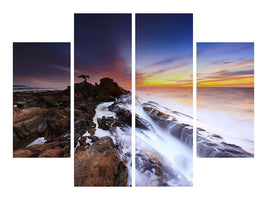 4-piece-canvas-print-natural-force-water