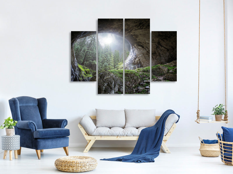 4-piece-canvas-print-peek-to-heaven