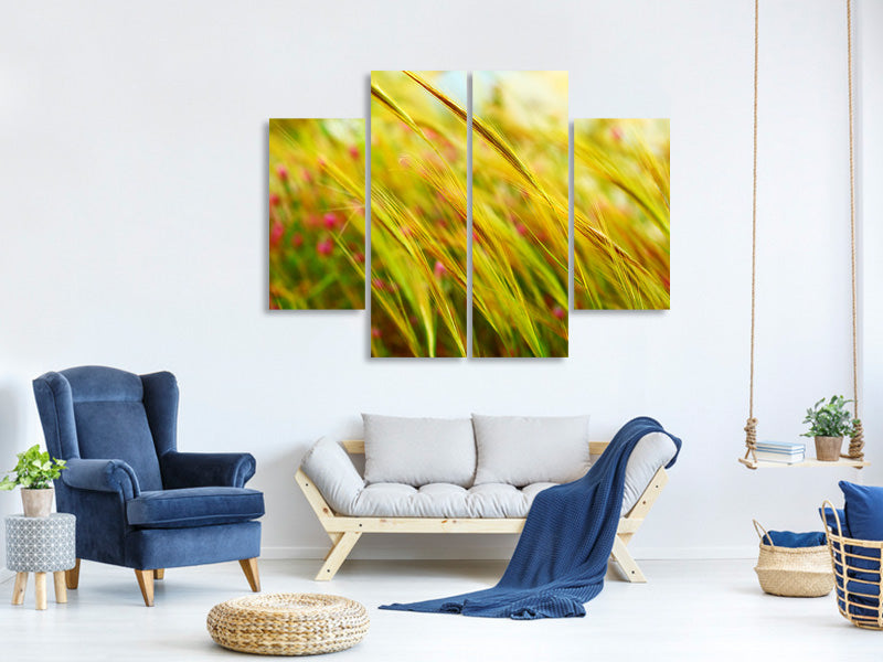 4-piece-canvas-print-the-wheat-field