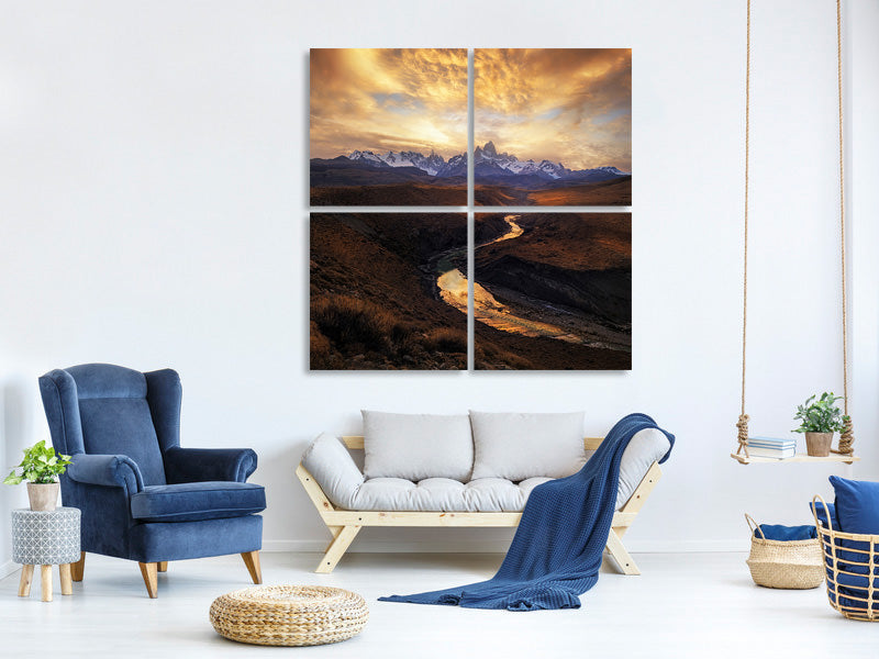 4-piece-canvas-print-view-from-the-gorge