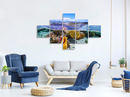 5-piece-canvas-print-lagoon-life