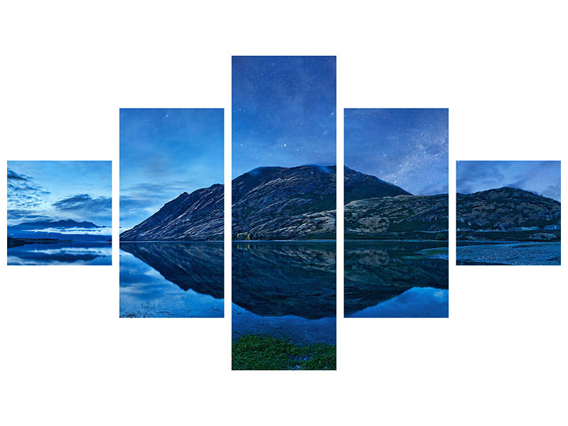 5-piece-canvas-print-lake-hawea