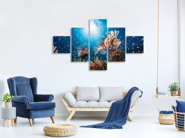 5-piece-canvas-print-lionfish-ii