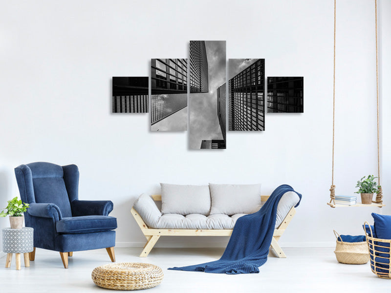 5-piece-canvas-print-many-skyscrapers