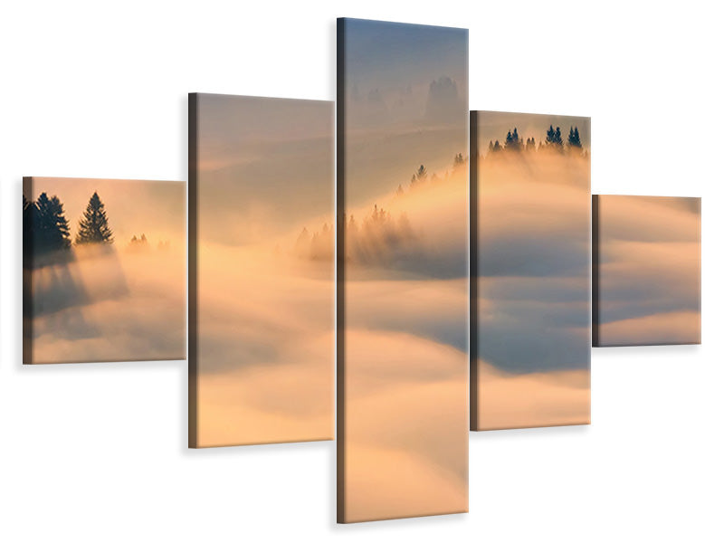 5-piece-canvas-print-misty-morning-a
