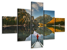 5-piece-canvas-print-morning-silence