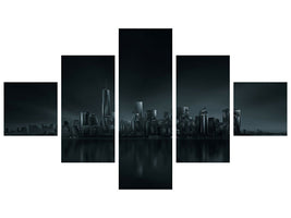 5-piece-canvas-print-new-york-skyline-p