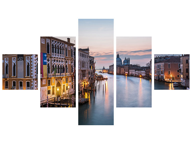 5-piece-canvas-print-romantic-venice