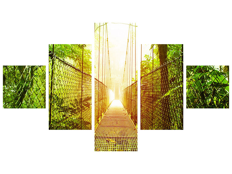 5-piece-canvas-print-suspension-bridge