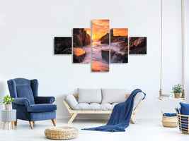 5-piece-canvas-print-the-edge-of-the-world
