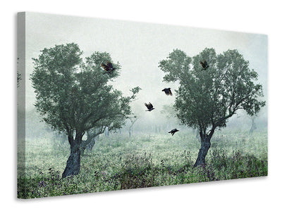 canvas-print-crows-in-the-mist