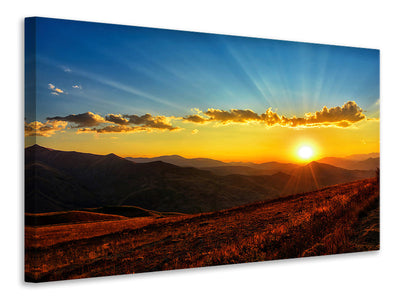 canvas-print-sunset-in-the-world-of-mountains