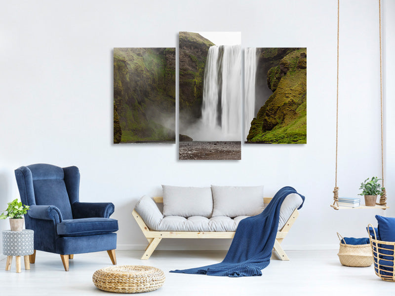 modern-3-piece-canvas-print-skogafoss