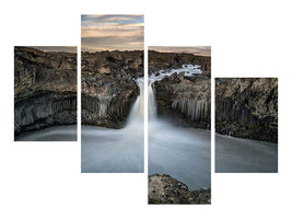 modern-4-piece-canvas-print-aldeyjarfoss-waterfall-north-iceland