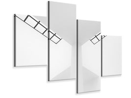 modern-4-piece-canvas-print-subtile-framing