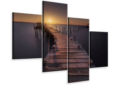 modern-4-piece-canvas-print-the-dock