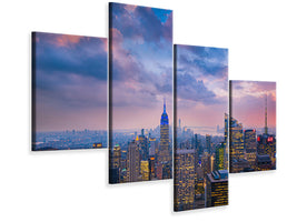 modern-4-piece-canvas-print-top-of-the-rock