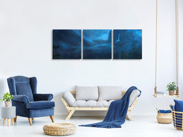 panoramic-3-piece-canvas-print-gloomy-mountain