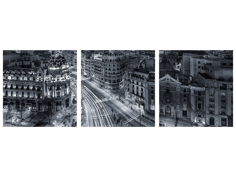 panoramic-3-piece-canvas-print-madrid-city-lights