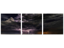 panoramic-3-piece-canvas-print-prairie-lightning