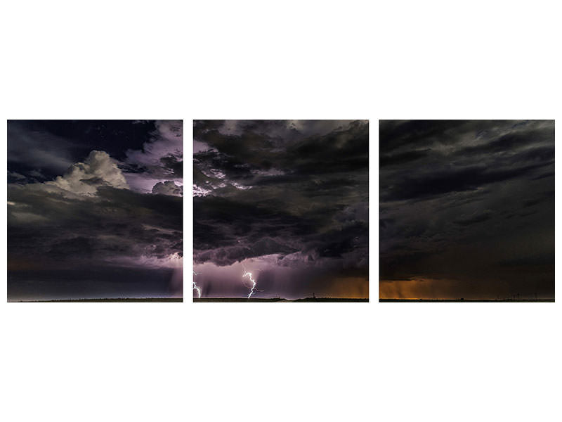 panoramic-3-piece-canvas-print-prairie-lightning