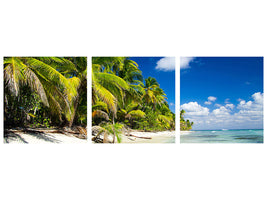 panoramic-3-piece-canvas-print-the-deserted-island