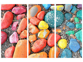 3-piece-canvas-print-colorful-stones