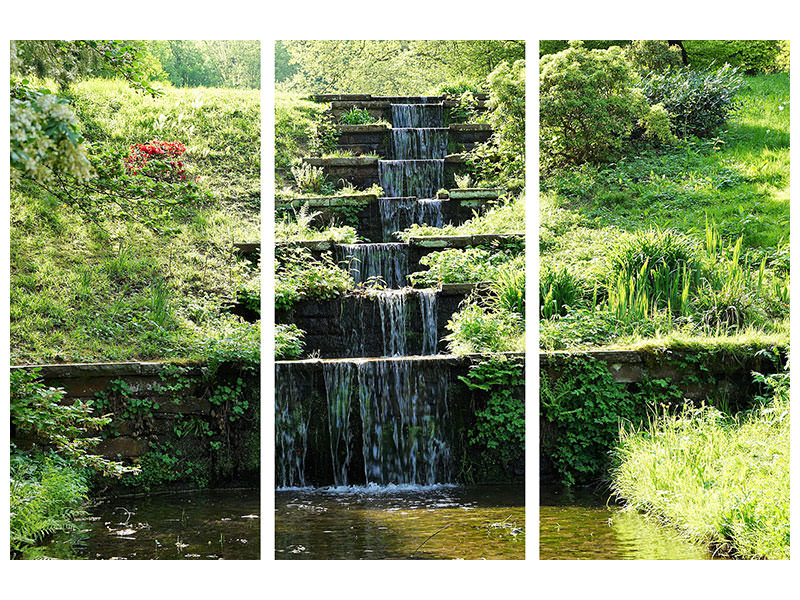 3-piece-canvas-print-design-waterfall