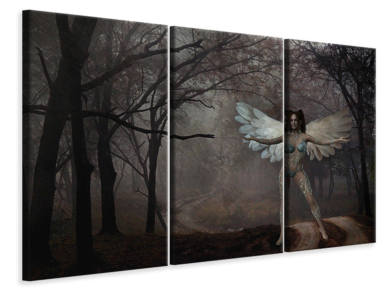 3-piece-canvas-print-fantasy-in-the-forest