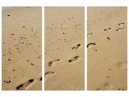 3-piece-canvas-print-footprints-in-the-sand