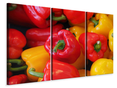 3-piece-canvas-print-fresh-sweet-pepper