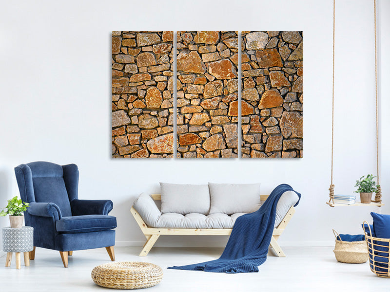 3-piece-canvas-print-nature-stone-wall