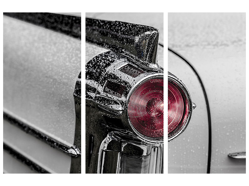 3-piece-canvas-print-oldtimer-tail-light