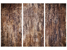 3-piece-canvas-print-retro-wood