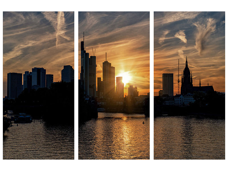 3-piece-canvas-print-sunset-on-the-skyline