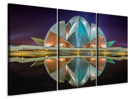 3-piece-canvas-print-the-lotus-temple